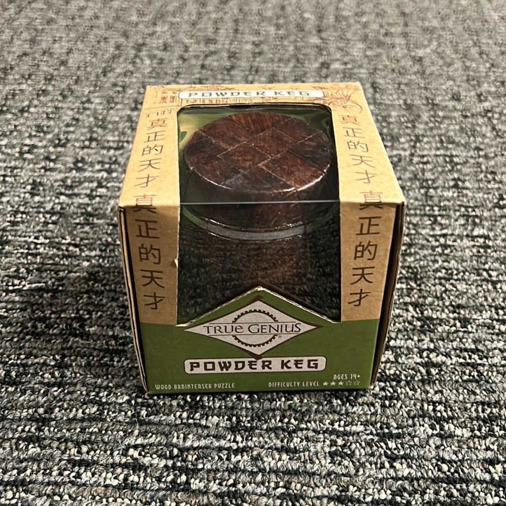 💥Power Keg Wood Brainteaser Puzzle | Based on Ancient Artifacts | Brand NEW💥
